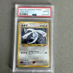 2001 Japanese Promo Lugia-Holo PSA Gem MT 10 #249 Game Boy Card - Image 1