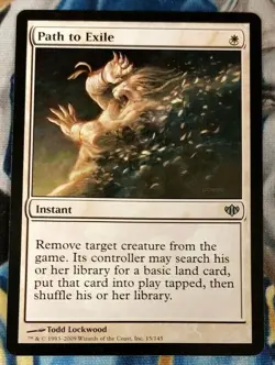 Path to Exile MTG Conflux Uncommon White Instant Slightly Played x1 JS5 - Image 1