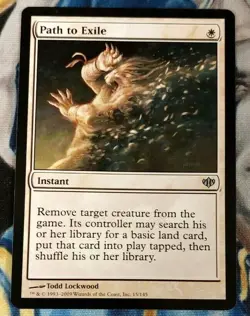 Path to Exile MTG Conflux Uncommon White Instant Slightly Played x1 JS5 - Image 2