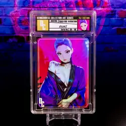 Rumi Waifu Card Encased #09/99 Gold Demigoddess Collection SLAB ACG K-Pop Demon - Image 1