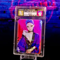 Rumi Waifu Card Encased #09/99 Gold Demigoddess Collection SLAB ACG K-Pop Demon - Image 2