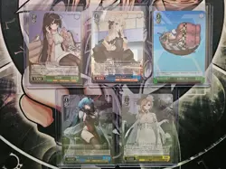Weiss Schwarz 5 Card Lot Azur Lane SRs Japanese - Image 1