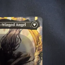 MTG Final Fantasy Sephiroth Fabled SOLDIER One Winged Angel Borderless 317 NM - Image 3