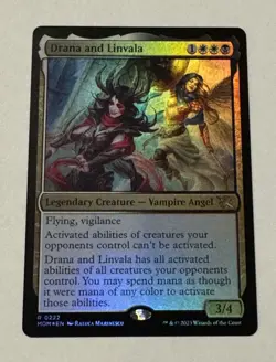 MTG Drana and Linvala - March of the Machine FOIL LP - Image 1
