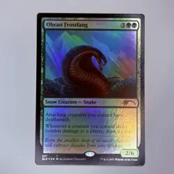 Ohran Frostfang Secret Lair Drop Foil MTG NM - Image 1