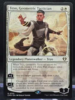 Teyo, Geometric Tactician #725 Commander Masters Regular Rare - Image 1