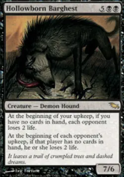 Hollowborn Barghest NM, English MTG Shadowmoor - Image 1