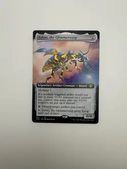 Zabaz, the Glimmerwasp (Extended Art) Modern Horizons 2 Regular - Image 1