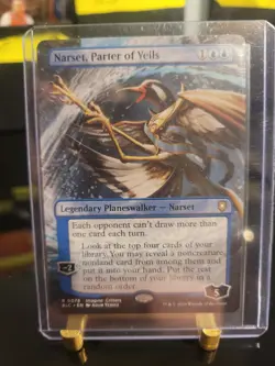 Narset, Parter of Veils (Borderless) Commander: Bloomburrow Foil - Image 1