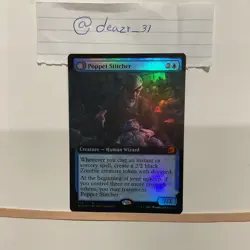Poppet Stitcher (Extended Art) Innistrad: Midnight Hunt Foil - Image 1