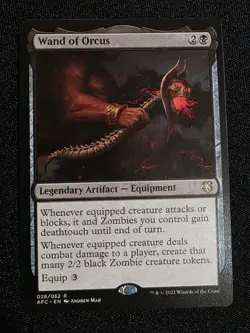 Wand of Orcus Commander: Adventures in the Forgotten Realms Regular - Image 1