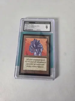 Magic The Gathering 1993 Collector's Edition Graded CGC 9 Gauntlet of Might - Image 1