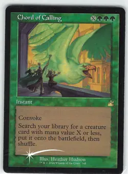 Chord of Calling (Retro Frame) Foil - Ravnica Remastered - NM - Image 1