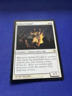 MTG Kabira Evangel Zendikar 15/249 Regular Rare - Image 1