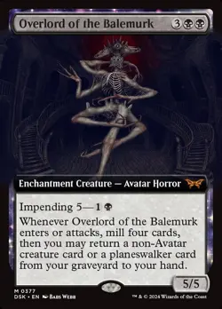 [MTG] Overlord of the Balemurk (Extended Art) (0377) (DSK) NM - Image 1