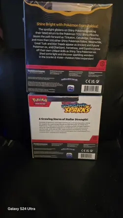 Pokemon TCG: Paldean Fates Booster Bundle SV4.5 And Surging Sparks Next Day Ship - Image 2