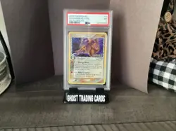 2005 POKEMON EX DELTA SPECIES #10 MAROWAK-REVERSE FOIL PSA 7 - Image 2