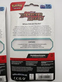 Destined Rivals Single Pack Blister Eevee/Zarude - SV10: Pokemon Lot of 10 - Image 3