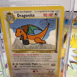 Pokemon TCG Graded CGC 9 Dragonite Black Star Promo 5 WB STAMPED Mewtwo Strikes - Image 3