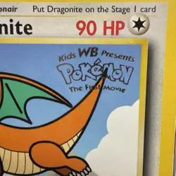 Pokemon TCG Graded CGC 9 Dragonite Black Star Promo 5 WB STAMPED Mewtwo Strikes - Image 5