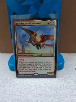 Feather, the Redeemed -Foil Near Mint MTG War of the Spark - Image 1