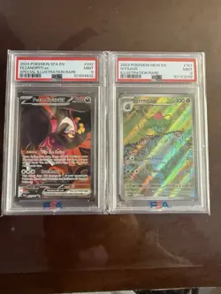 Pokemon Graded Slab Lot Frezandipiti Psa 9 Alt Art And Ivysaur Psa 9 IR - Image 1