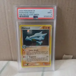 2004 Pokemon Ex Fire Red & Leaf Green #7 Marowak-Holo PSA 9 - Image 1