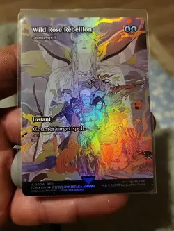 Wild Rose Rebellion Foil Magic the Gathering Final Fantasy NM/M ( Showcase ) - Image 1