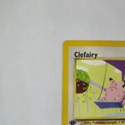 Clefairy 30/111 - 1st Edition Uncommon - Pokemon TCG - Neo Genesis - LP - Image 3