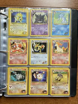 Pokemon Gym Challenge Complete Set - 132/132 - Mint Vintage - Blane’s Charizard - Image 4