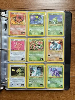 Pokemon Gym Challenge Complete Set - 132/132 - Mint Vintage - Blane’s Charizard - Image 5