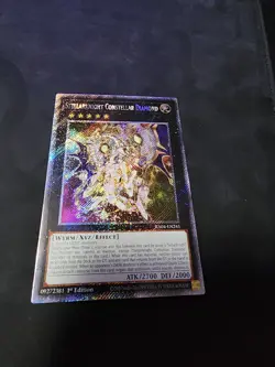 Yu-Gi-Oh [RA04-EN241] Stellarknight Constellar Diamond Platinum Secret RARE ???? - Image 1
