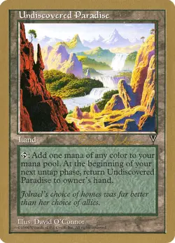 Undiscovered Paradise - Brian Selden - World Championship - MTG - Image 1