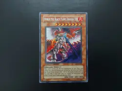Yugioh - Horus the Black Flame Dragon LV8 EEN-ENSE1 Secret Rare Promo - Image 1