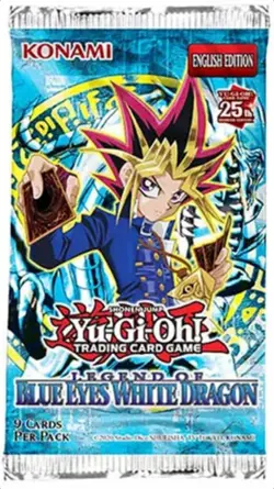 Yu-Gi-Oh! tcg Legend of Blue-Eyes White Dragon 25th Anniversary BOOSTER PACK x1 - Image 1