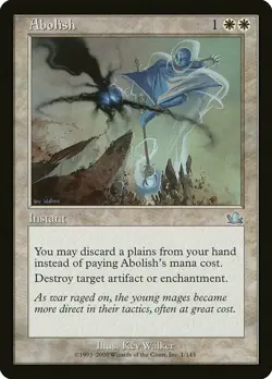 Abolish - Prophecy - Magic the Gathering MTG - Image 1