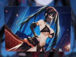 Kurumi Tokisaki Date A Live Anime Waifu Sexy Goddess Doujin Hentai Lewd Card - Image 1