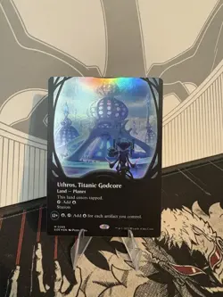 Uthros, Titanic Godcore (Borderless) Edge of Eternities Foil - Image 1