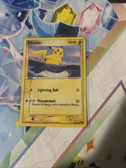 Pokemon Pikachu 16/17 Pop Series 2 English Non-Holo Card 2005 - Image 1
