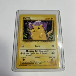 1999 Pokemon Pikachu Gold Stamp E3 Stamp Yellow Cheeks Promo Card 58/102 - Image 3