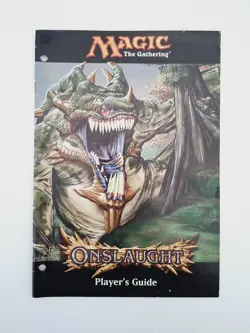 2002 Magic the Gathering : Onslaught Players Guide MTG WOTC Card Manual Free S&H - Image 1