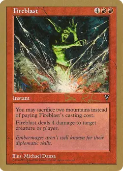 Fireblast - Ben Rubin - World Championship - MTG - Image 1
