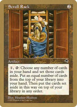 Scroll Rack - Brian Selden - World Championship - MTG - Image 1