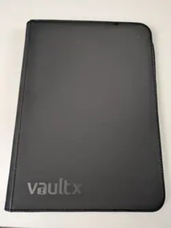 Vault X Premium Exo-Tec Zip Binder Pocket Card Binder 9-Pocket Sideloading - Image 1