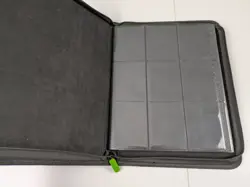 Vault X Premium Exo-Tec Zip Binder Pocket Card Binder 9-Pocket Sideloading - Image 3