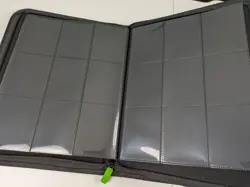 Vault X Premium Exo-Tec Zip Binder Pocket Card Binder 9-Pocket Sideloading - Image 4