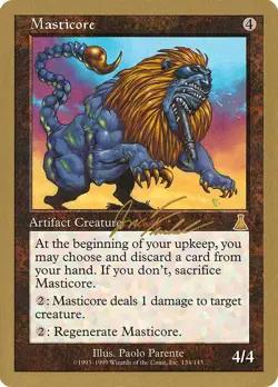 Masticore - Jon Finkel - World Championship - MTG - Image 1