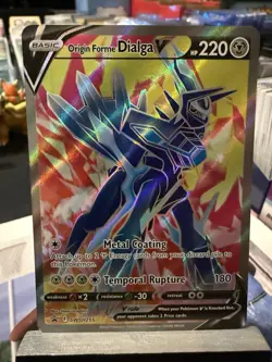 Origin Forme Dialga V SWSH255 SWSH: Sword & Shield Promo Cards Holo - Image 1