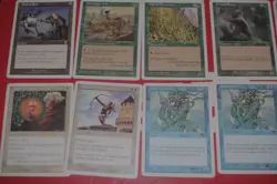 MTG 10x 7th 5th edition misc white border sets magic card lot MP - Image 3