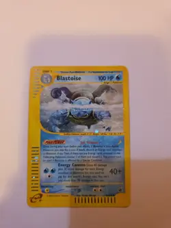 Pokemon 2002 Expedition Blastoise #4/165 Holo Card TCG - Image 1